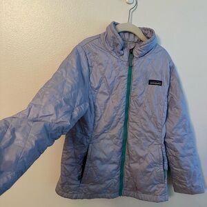 Patagonia Kids' light purple Puffer Jacket